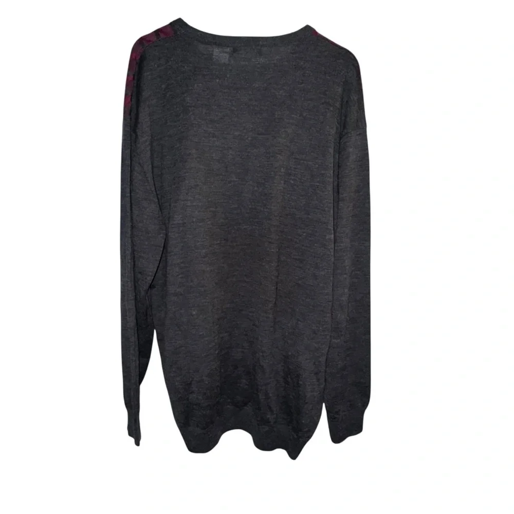 Cellinni Collection 3XLT Big & Tall‎ Wool Blend Sweater Long Sleeve  knit Cosby